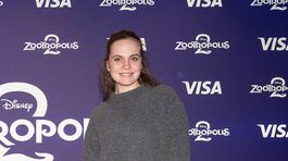 Herečka Broňa Kováčiková na premiére filmu...