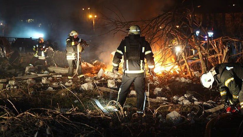 Charkov po ruskom útoku 24. novembra 2025