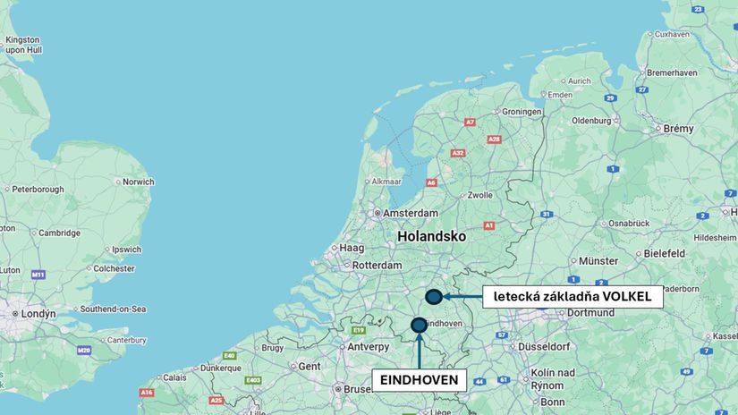 Letecká základňa Volkel a Eindhoven, Holandsko