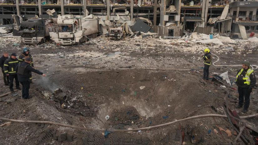 Kyjev po ruskom útoku 25. novembra 2025