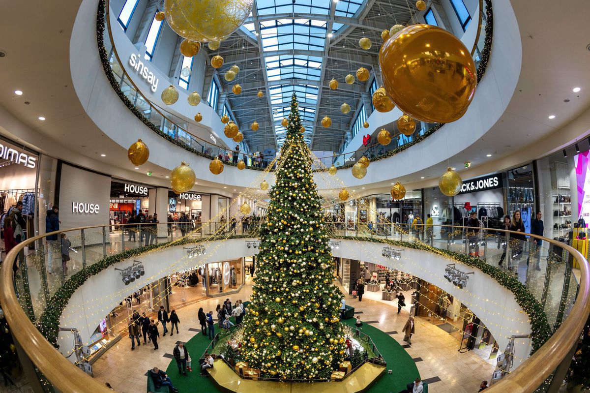 Lotyšsko, nákupný dom