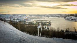 Murmansk, Rusko, zima