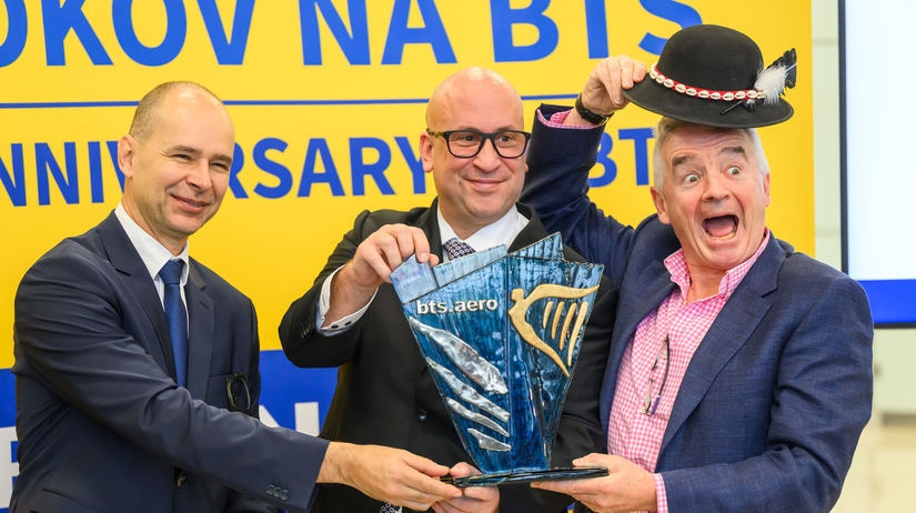 SR doprava Ryanair 20. výročie nové spojenia BAX