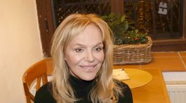 Herečka Dagmar Havlová na krste knihy Za...