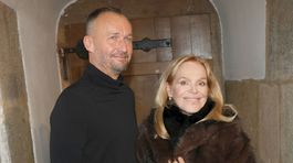 Herečka Dagmar Havlová na krste knihy Za...