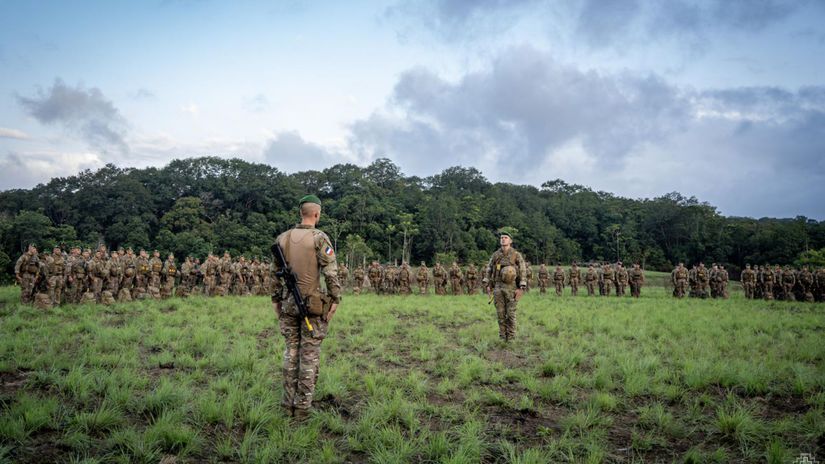 Heliport Ozbrojených síl Francúzska v...