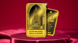 Zlatá tehlička Oltár Majstra Pavla z Levoče
