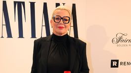 Na prehliadku Taťány Kovaříkovej sa prišla pozrieť aj Kateřina Kornová. 