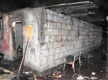 obydlie, Kozárovce, požiar