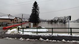 Povodne po výdatných dažďoch a topení snehu v...