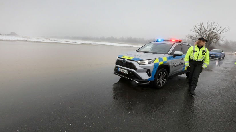 SR SHMÚ povodne dážď sneženie BBX