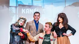 Kanál ukáže telku na javisku