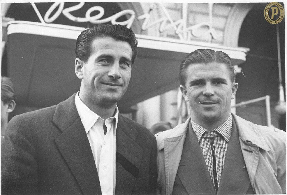 József Bozsik (vľavo) a jeho veľký priateľ...