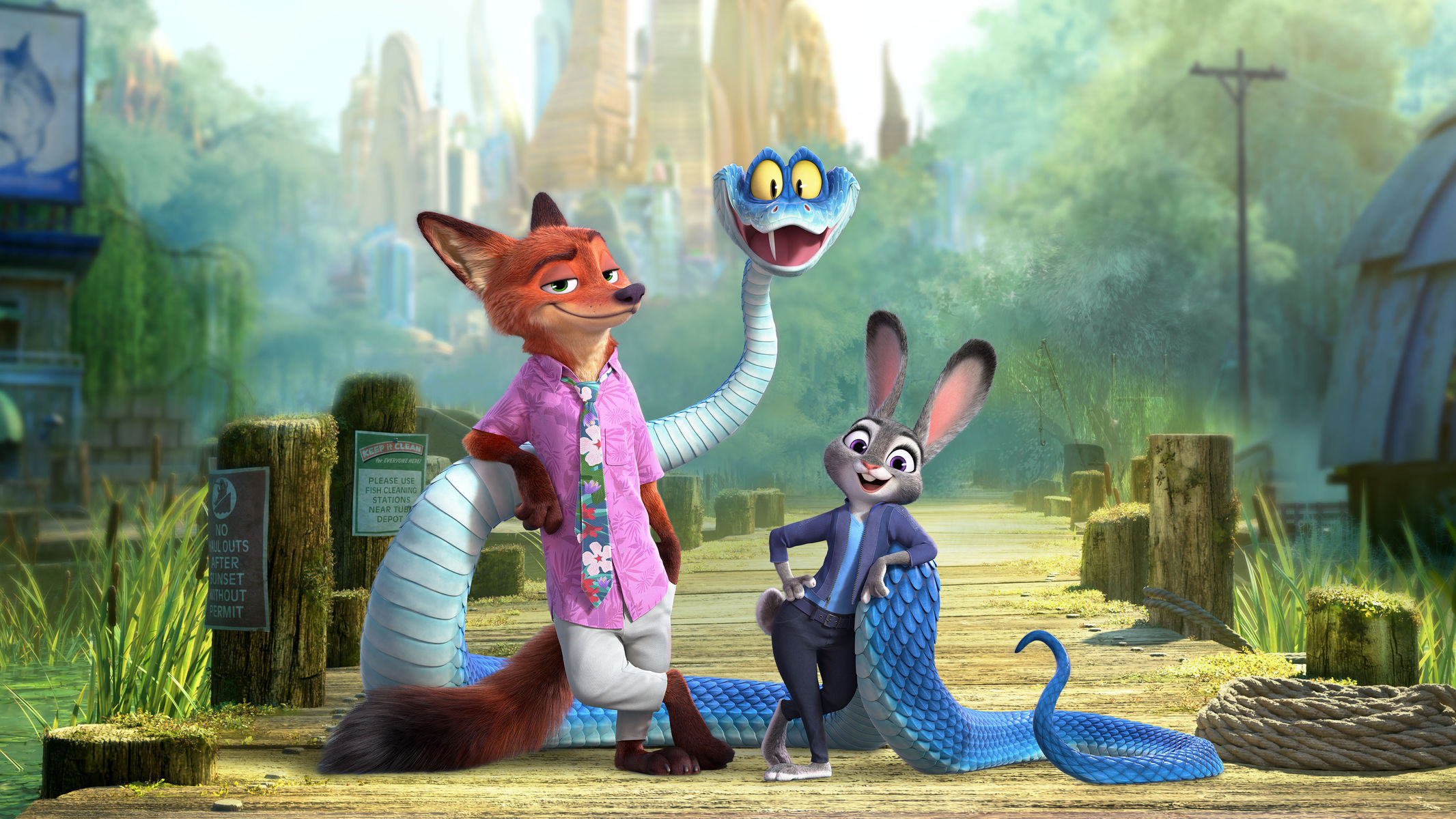 Snímka z filmu Zootropolis 2.