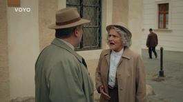 Herečka Ľudmila Mandžárová v seriáli Dunaj, k vašim službám. 