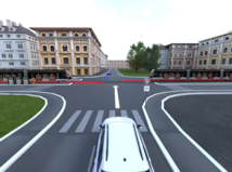 Ktoré v poradí prejde križovatku biele vozidlo?