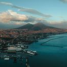 Neapol, Taliansko, sopka, more, cestovanie