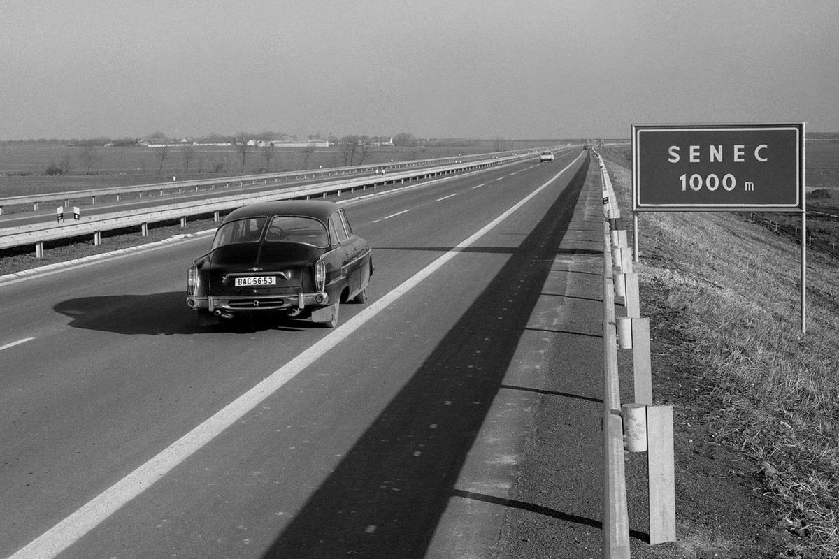 Úsek diaľnice Bratislava - Senec