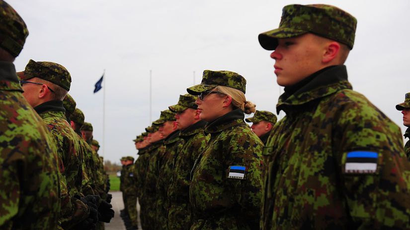 Vojaci Ozbrojených síl Estónska
