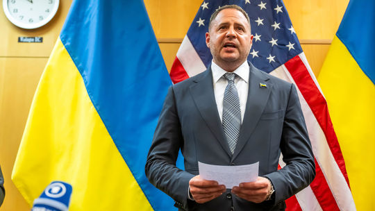 Andrij Jermak odstúpil z funkcie šéfa kancelárie ukrajinského prezidenta