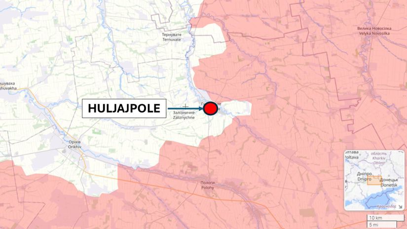 Huljajpole, Ukrajina - situácia k 28. novembru...