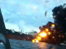 ruská tieňová flotila, útok námorných dronov, vojna na Ukrajine