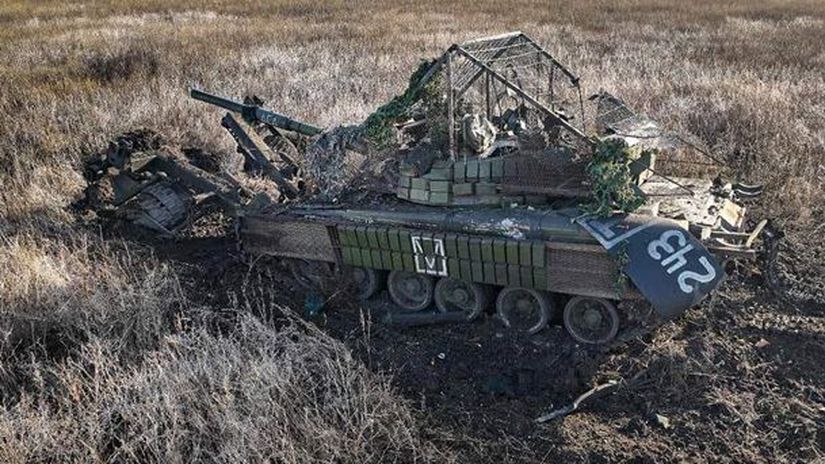Zničená ruská vojenská technika