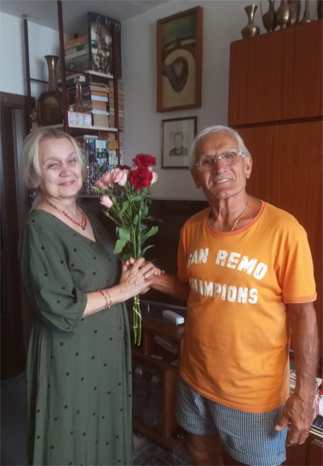 S manželkou oslávili v lete zlatú svadbu.