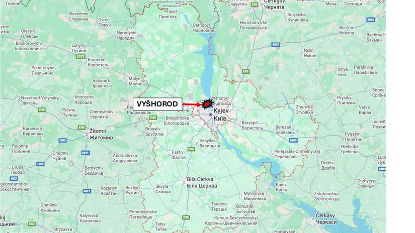 Vyšhorod ,Kyjevská oblasť, Ukrajina