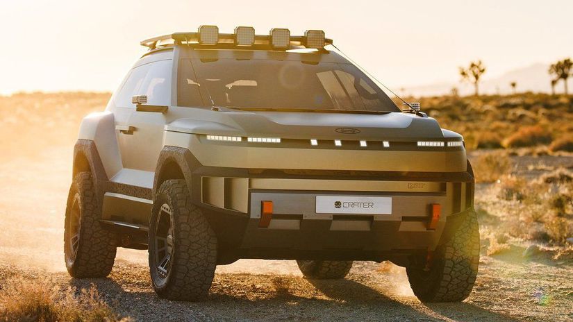 Tento drsný off-road si zakladá na ostrých...