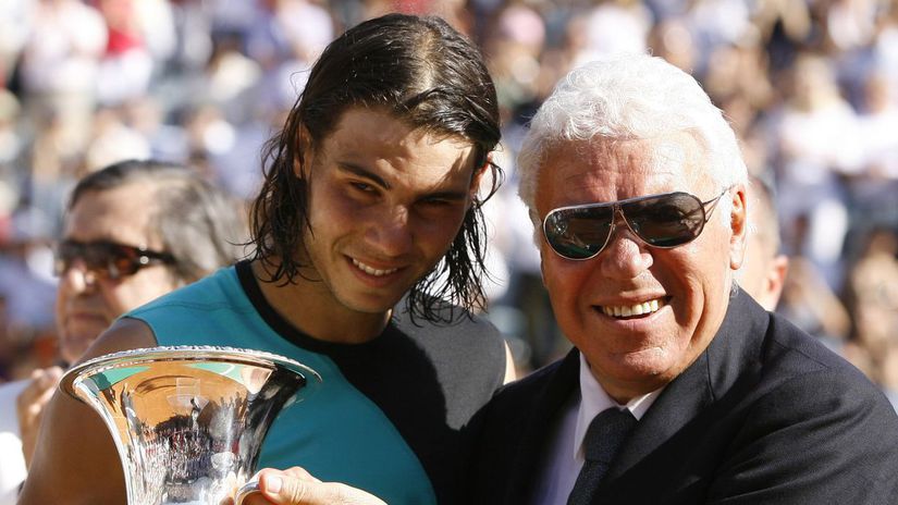 Nicola Pietrangeli, Rafael Nadal