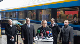 predstavenie noveho vlaku, comfort jet