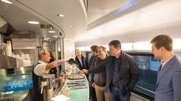 predstavenie noveho vlaku, comfort jet