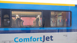 predstavenie noveho vlaku, comfort jet