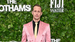 Herec Alexander Skarsgård na vyhlásení cien The Gotham Film Awards.