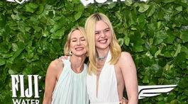 Herec Hugh Jackman a jeho partnerka Sutton Foster.