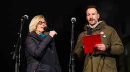 SR protest pochod ÚOO rušenie BAX