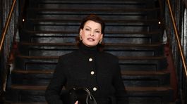 Modelka Linda Evangelista na prehliadke Chanel...