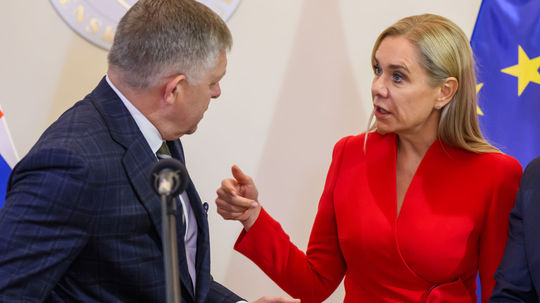 Robert Fico / Denisa Saková /