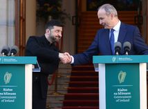 vojna na Ukrajine, Michael Martin, Volodymyr Zelenskyj