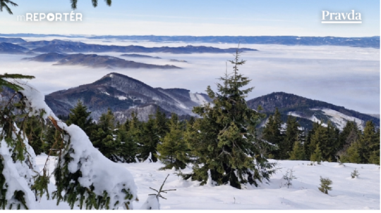 Patrí k tomu najkrajšiemu na Slovensku. Zábery na mohutný vrchol v tejto podobe sa ničomu nevyrovnajú