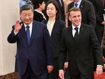 Emmanuel Macron, Si Ťin-pching, Čína, Francúzsko