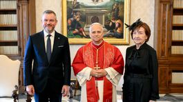 Pápež Lev XIV prijal prezidenta Pellegriniho