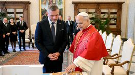 Pápež prijal prezidenta SR Petra Pellegriniho