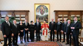 Pápež prijal prezidenta SR Petra Pellegriniho