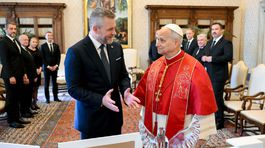 Pápež prijal prezidenta SR Petra Pellegriniho