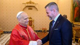 Pápež prijal prezidenta SR Petra Pellegriniho