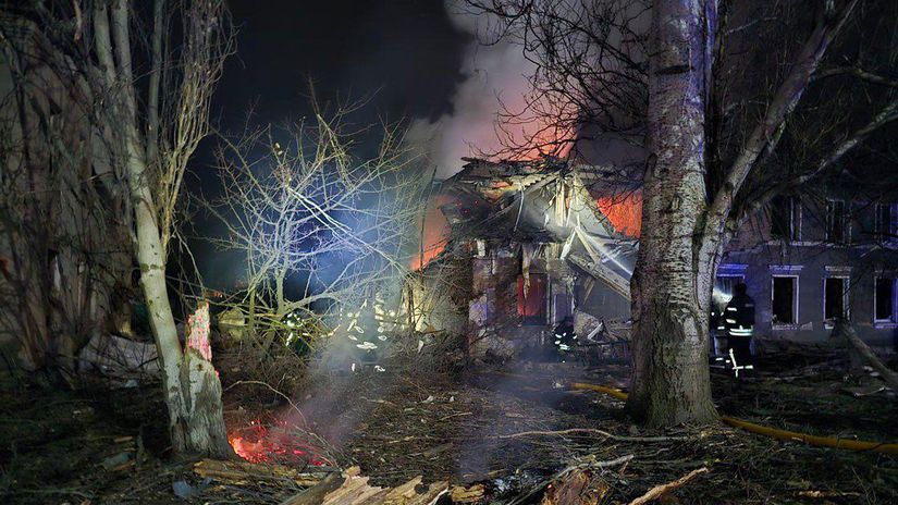 Slavjansk po ruskom útoku 4. decembra 2025