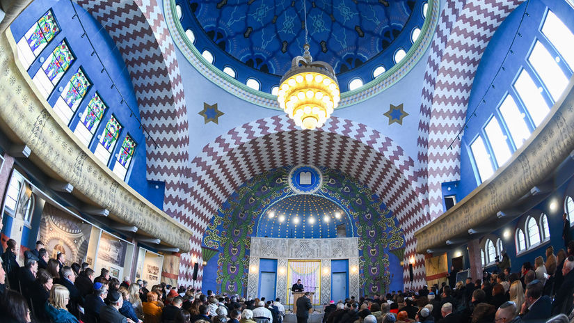 SR Trenčín židovská synagóga vysvätenie TNX