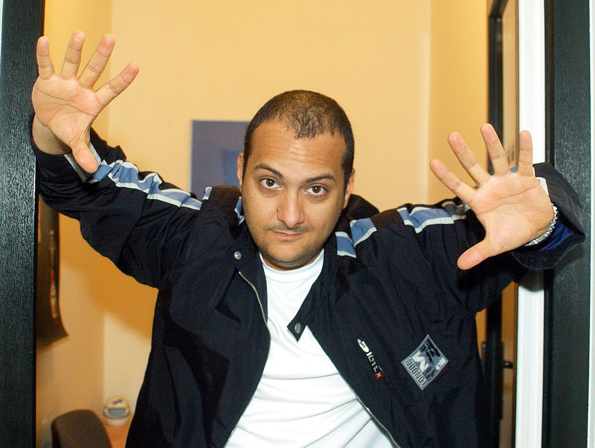 Moderátor Patrik Hezucký na archívnom zábere.